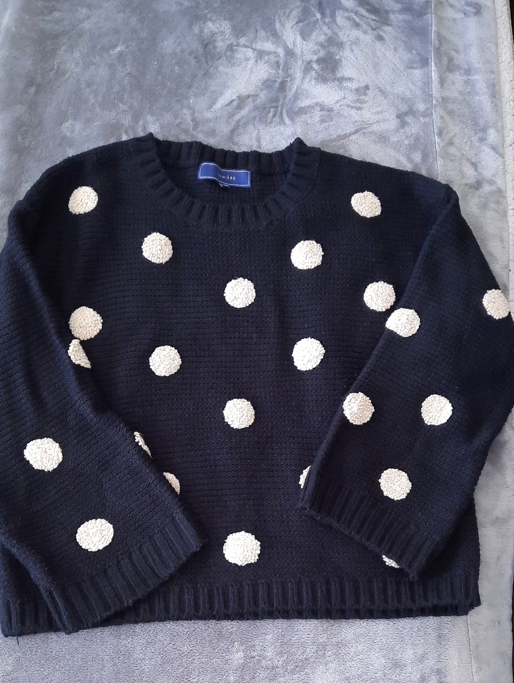 Lumiere Polka-Dot Sweater